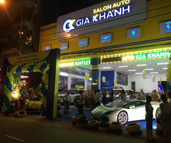 Mừng Khai Trương SALON AUTO GIA KHÁNH